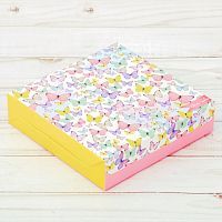 Складная коробка "Для тебя" 14*14*3,5см