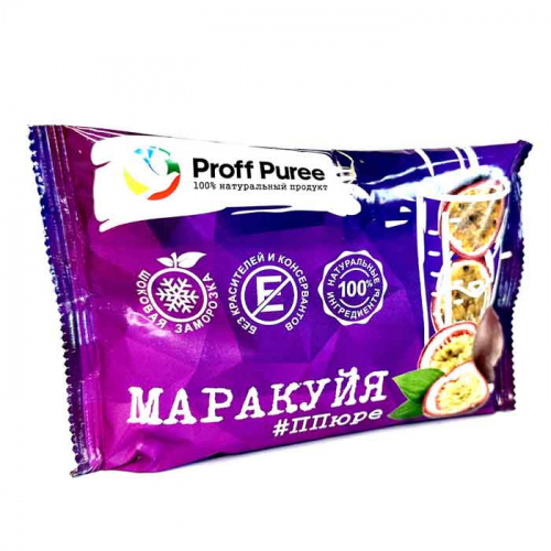 Пюре замороженное Маракуйя Proff Puree, саше 250г Пюре замороженное Маракуйя Proff Puree, саше 250г